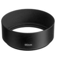 ราคา เลนส์ฮู้ด ขนาด 55 มม. Metal Lens Hood Cover for 55mm Filter/Lens (1330) (21484075028)