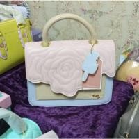 ราคา กระเป๋าถือหน้ากุหลาบ Nisa (8388868803)