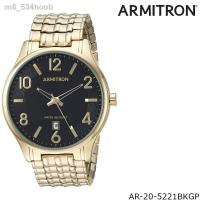 ราคา ﺴ✗Armitron AR-20-5221BKGP นาฬิกาข้อมือผู้ชาย สีทอง (13006616352)