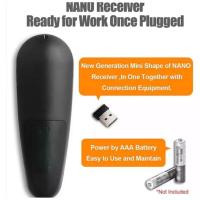 ราคา รีโมท รุ่นมีคำสั่งเสียง ส G30S Air mouse (ตัวท็อปสุด) มี Gyro เมาส์ไร้สาย 2.4G Wireless Air Mouse Voice Search ( มีบริกา (16064534835)