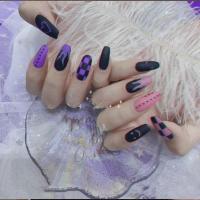 ราคา เล็บปลอมลายผีเสื้อสีฟ้าสีเหลืองสําหรับตกแต่งเล็บ 24ชิ้น (9161790397)