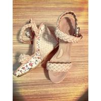 ราคา รองเท้าส้นตึกแฟชั่น (427223360)