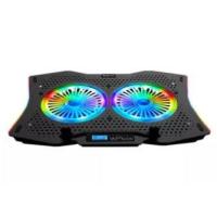 ราคา SIGNO RGB Gaming Cooling Pad รุ่น SPECTRO CP-510 (Black) (พัดลมระบายความร้อนโน๊ตบุ๊ค) (20917811505)