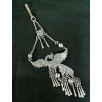 ราคา ตุ้งติ้งห้อยเข็มขัด เงินแท้ 92.5 รูปหงส์ฟ้า งานเงินรมดำ น้ำหนักเงิน 64 กรัม (ของใหม่) (3541808347)