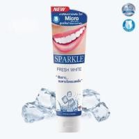 ราคา แจกโค้ดส่วนลด 60.- เมื่อช้อปครั้งแรกครบ 250.- ช้อปเลย พิมพ์ "BAWT" ยาสีฟัน Sparkle สูตร Fresh White ขนาด 100 กรัม (2270531134)