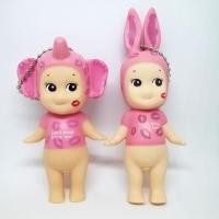 ราคา Sonny angel kewpie โมเดล พวงกุญแจ คิวพี 2 ตัว ชุดชมพู (341064074)