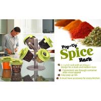 ราคา Pop Up Spice Rack กระปุกเก็บเครื่องปรุง (390060381)