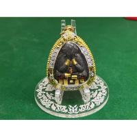 ราคา พระปิดตาเงินล้าน หลวงปู่โต๊ะ เนื้อดำใบลาน กำไรทองคำแท้ ฝังตะกรุดทองคำ หลังพัดยศ แรร์ไอเท็ม 1ใน 9 องค์ (22340999225)