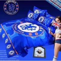 ราคา ชุดเครื่องนอน ผ้าปู + ผ้าห่มนวม ลายเชลซีขนาด6ฟุต (4842593805)