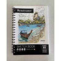 ราคา Renaissance สมุดสเก็ตซ์วาดรูป รุ่น R-901 ขนาด B5 100 แกรม 50 แผ่น (13182763658)