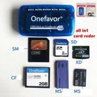 ราคา การ์ดรีด​เดอร์​ (Card​ Reader)all in 1 SM/CF/SD/MS/CD (22475460972)