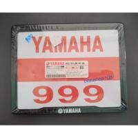 ราคา กรอบป้ายทะเบียนเหล็กสีดำ ของแท้ยามาฮ่า (22575283059)
