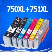 ราคา PGI 750XL CLI 751XL ตลับหมึก PGI750XL CLI751XL ตลับหมึกสำหรับ Canon MG5470/MG5670/MG6370/MG6470/MG6670MX727/MX927/lp7270 (3073242544)