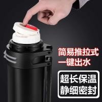 ราคา Boerle กระติกน้ำร้อนชายความจุขนาดใหญ่ฉนวนกันความร้อนหม้อกลางแจ้งกระติกน้ำร้อนรถท่องเที่ยวขวดน้ำ 1.0-4L < (9722804004)