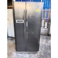 ราคา ขายตู้เย็นไซด์บายไซด์Sanyo20cuใช้งานได้ปกติ (16239284569)