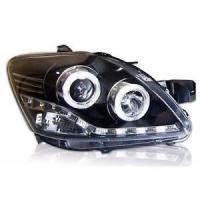 ราคา ไฟหน้าโปรเจคเตอร์ TOYOTA VIOS 07-12 ดำ วงแหวน LED ยาว (932574672)