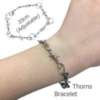 ราคา เครื่องประดับ สร้อยข้อมือ โชคเกอร์ ลวดหนาม สไตล์พังก์ โกธิค กอธิค สําหรับทุกเพศ ทุกวัย 1 ชิ้น (21813592693)