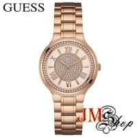 ราคา GUESS Madison นาฬิกาข้อมือผู้หญิง สายสแตนเลส รุ่น W0637L3 (Rose Gold) (1528324920)