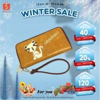 ราคา [เหลือ430฿ ใส่โค้ด 11ASD160 ]กระเป๋าสตางค์ใบยาว กระเป๋าเงินรับทรัพย์ SAMMAO (4365106767)