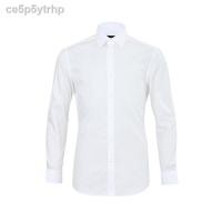 ราคา ◎G2000 เสื้อเชิ้ตผู้ชายสีขาว เสื้อเชิ้ตทำงานแขนยาว Cotton Poplin ทรง SMART FIT (13631295614)