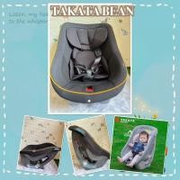 ราคา คาร์ซีทแบรนด์ Takata รุ่น Bean สีดำ พร้อมซัพพอร์ต (23742529340)
