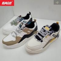 ราคา BAOJI ของแท้ 100% รองเท้าผ้าใบชาย รองเท้าออกกำลังกาย รุ่น BJM755 สีขาวดำ/สีขาวกาแฟ/สีครีมกรม SIZE 41-45 (13799408684)