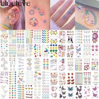 ราคา สติกเกอร์รอยสักชั่วคราว ลายการ์ตูนน่ารัก กันน้ํา หลากสี สําหรับเด็กผู้หญิง จํานวน 1 แผ่น (18743745246)