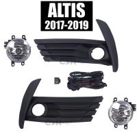ราคา 1090-1150 ทั้งชุด ไฟตัดหมอก/ไฟสปอร์ตไลท์ ALTIS(อัลติส)2017-2019 ฝาครอบสีเมทาลิค-สีดำ ตัวท็อป (22920418122)