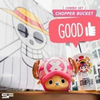 ราคา ถังป๊อบคอร์น กระปุกออมสิน โทนี่ โทนี่ ช็อปเปอร์ วันพีช ของเล่น ของสะสม SF (Bucket Tony Tony Chopper One piece) (6637407998)