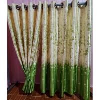 ราคา 0ผ้าม่านลายดาว ผ้าม่านหน้าต่าง ม่านกันแสง100% ม่านแต่งห้อง ม่านกันแดด (22051971599)