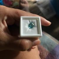 ราคา พลอยเพทายเขมร สีฟ้า สวยๆ (1916537265)