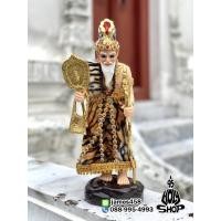 ราคา องค์ปู่ฤาษีเดินดง ห่มผ้าจริงลายเสื้อ หน้าตัก5สูง13นิ้ว 95holyshop (6880713823)