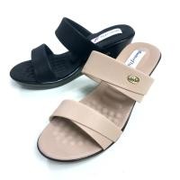 ราคา ***ลดเหลือ 199 บาทแล้วค่ะ****รองเท้าแฟชั่นเพื่อสุขภาพ Butterfly รุ่น 9769--022 รองเท้าส้นเตารีดเพื่อสุขภาพ (5918338628)