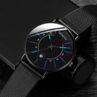 ราคา GENEVA watch นาฬิกาควอตซ์ นาฬิกาผู้ชายแฟชั่น นาฟิกาข้อมือคู่กันน้ำ พร้อมปฏิทินคู่ กันน้ำของแท้100% มีหลายสีให้เลือก รุ่น (3994760503)