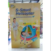 ราคา บ้านบอลเป่าลมเฮลิคอปเตอร์ ขนาด 150x140x100 cm. (2068776282)