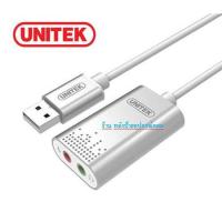 ราคา UNITEK ⚡️FLASH SALE⚡️ (ราคาพิเศษ) USB Sound Adapter Y-247A /สินค้าพร้องส่ง (2779134136)