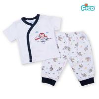 ราคา Fico เสื้อผ้าเด็ก item 8 : เรือน้อย-Happy ขาว (7249410439)