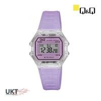 ราคา Q&Q Japan นาฬิกา สายพลาสติก PU สี ม่วงใส M173J038Y (18769943286)