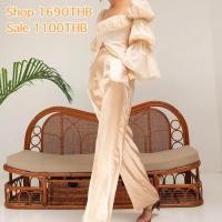 ราคา mitr satin trousers L (8648318493)