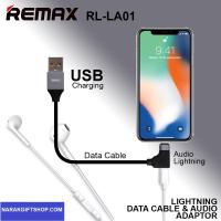 ราคา สายชาร์จ iPhone+ที่แยกหูฟัง Remax RL-LA01 (1565720198)
