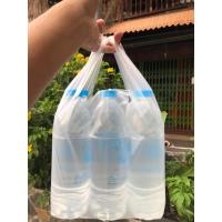 ราคา ถุงหูหิ้ว ถุงใส่น้ำแพ็ค 6 ขวด ขนาด 8x18 นิ้ว (Kg.) (4341083785)