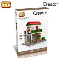 ราคา ตัวต่อเลโก้จิ๋ว นาโนบล็อคขนาดใหญ่ Nanoblock Jumbo Size LOZ Creator 9037 ชุด Convenience Store (1340627651)