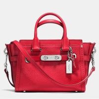 ราคา ลดราคาพิเศษ "พร้อมส่ง แท้100% " Coach swagger 27 in red (849240006)