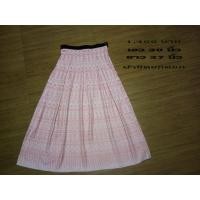 ราคา กระโปรงผ้าไทย ผ้าขิดยกดอก ผ้าฝ้าย (2395221458)
