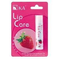 ราคา KA lip เคเอ ลิปมัน ไม่ออกสี หนาวแล้ว ปากไม่แตก ลิปแคร์ กลิ่นสตอเบอร์รี่ (8418927947)