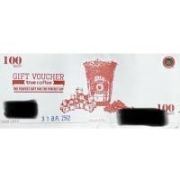 ราคา บัตร Gift Voucher True Coffee มูลค่า 100 บาท (1833890280)