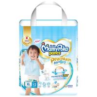 ราคา Mamy Poko Pants Premium Extra Dry_{XL-12ชิ้น}_มามี่โพโคแพนท์พรีเมียมเอ็กซ์ตร้าดราย (6615506393)