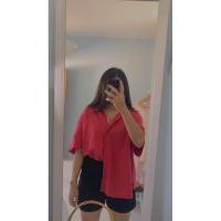 ราคา เชิ้ตแขนสั้นสีส้มอิฐ (7246394144)