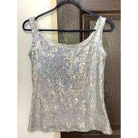 ราคา เสื้อปักเลื่อมสีขาวเงิน ปักหน้าหลัง (16089785107)