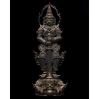 ราคา ท้าวเวสสุวรรณ ลอยองค์ ยักษ์ รุ่นแรก ครูบาบุญรอด วัดบุญยืน จ.พะเยา เนื้อตะปูยอดโบสถ์ กล่องเดิม มีเลขโค้ต กำกับทุกองค์ (16091633292)